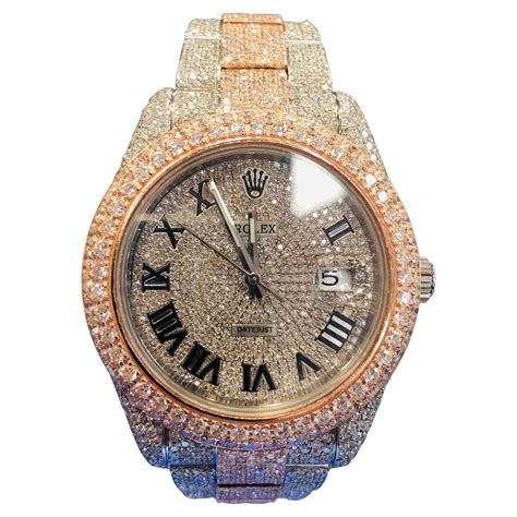 fake iced out watches|iced watches with real diamonds.